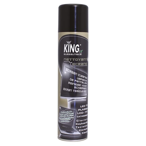 Nettoyant écrans King aérosol de 400ml photo du produit front L