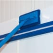 Tampon abrasif bleu 12,5 x 24,5 cm Vikan photo du produit back S