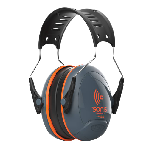 Casque antibruit JSP Sonis® Compact, SNR32dB, Gris photo du produit