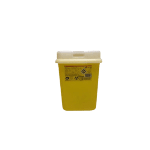 Collecteur boîte à aiguilles DASRI 4,5L Essentia NF X Paredes photo du produit front L