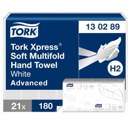 Essuie-Mains Z Tork H2 3780 formats 24 x 21,3cm Ecolabel photo du produit