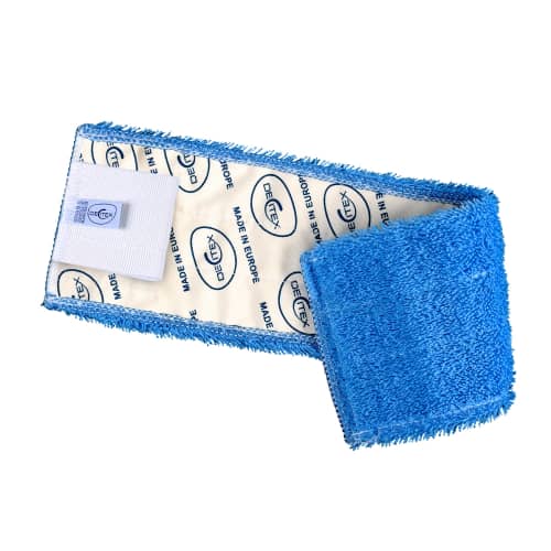 Bandeau de lavage microfibre TWIST M600 bleu 42 x 14 cm Decitex photo du produit front L