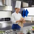 Bobine d'essuyage havane Lucart 3 plis 800 formats 25x35cm Ecolabel photo du produit back S
