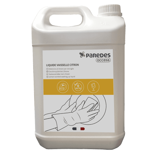 Liquide vaisselle plonge manuelle citron Paredes Access bidon de 5L photo du produit front L