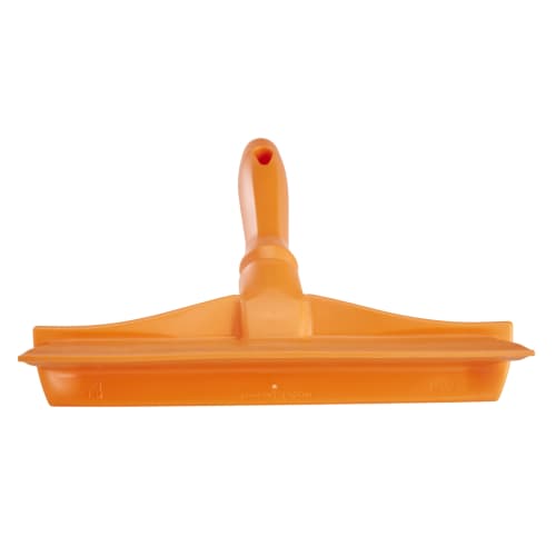 Raclette monolame alimentaire PLP caoutchouc 24,5cm orange Vikan photo du produit Back View L