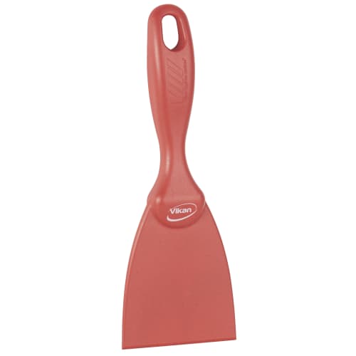 Grattoir à main détectable alimentaire PLP 7,5 cm rouge Vikan photo du produit front L