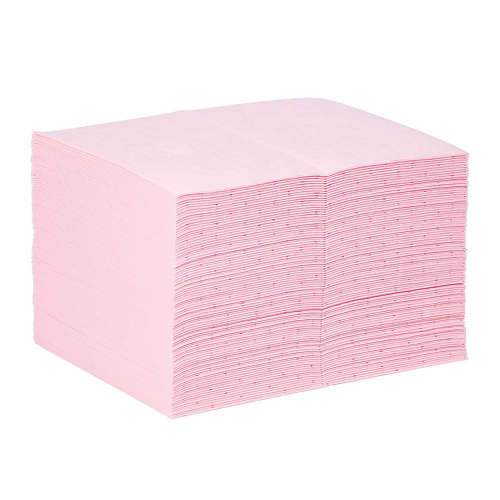 Absorbant en feuilles Pig® Haz-Mat triple épaisseur pour produits chimiques 38 x 51 cm photo du produit front L