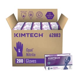 Gant de protection chimique nitrile KIMTECH? Opal? bleu 24cm