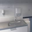 Distributeur d'essuie-mains pliés H2 blanc Tork photo du produit side S