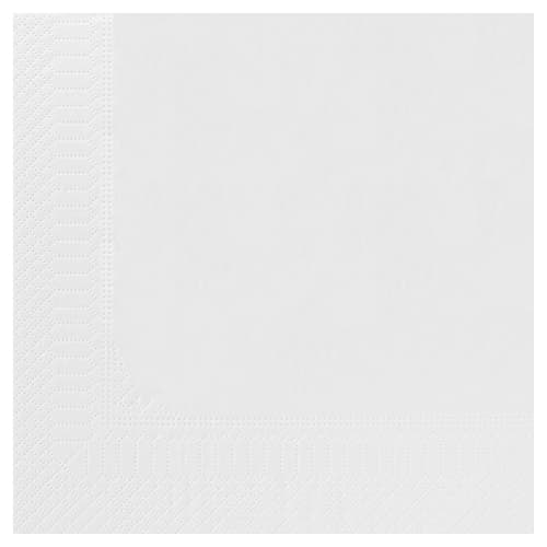 Serviette papier 3 plis Manufacture de l'Éphémère 39 x 39 cm blanc photo du produit front L