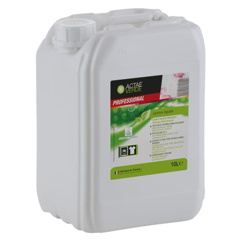 Actae Verde lessive liquide certifiée Ecolabel bidon de 10L photo du produit front L