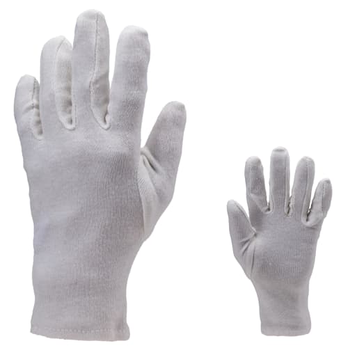 Gant de manipulation Coverguard jersey coton blanchi taille 7 photo du produit front L