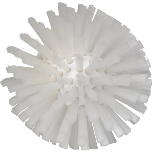 Brosse cylindrique fibres médium alimentaire PLP Ø13,5cm blanc Vikan photo du produit front L