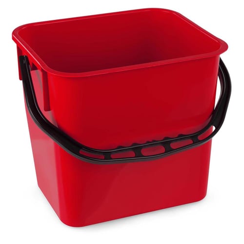 Seau PLP 12L rouge Filmop photo du produit front L