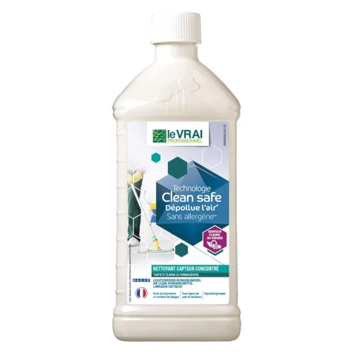 Clean Safe nettoyant capteur concentré flacon de 1L Le Vrai Professionnel photo du produit front L