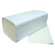 Essuie-mains plié blanc 2 plis 22 x 35 cm certifié Ecolabel Paredes photo du produit