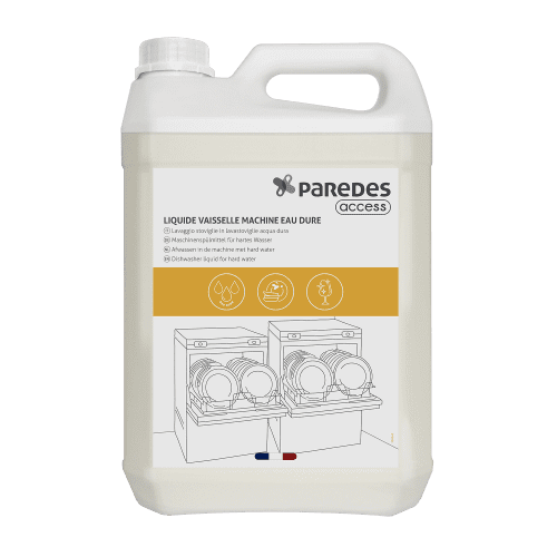 Nettoyant vaisselle machine eau dure Paredes Access bidon de 5L photo du produit front L