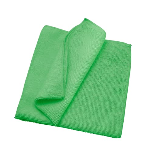 Essuyage microfibre T200 vert 40 x 40 cm Decitex photo du produit front L
