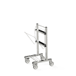 Chariot support petits sacs inox Villard photo du produit