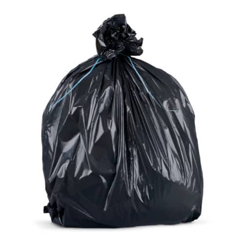 Sacs poubelle 50L Noir 16µ photo du produit front L