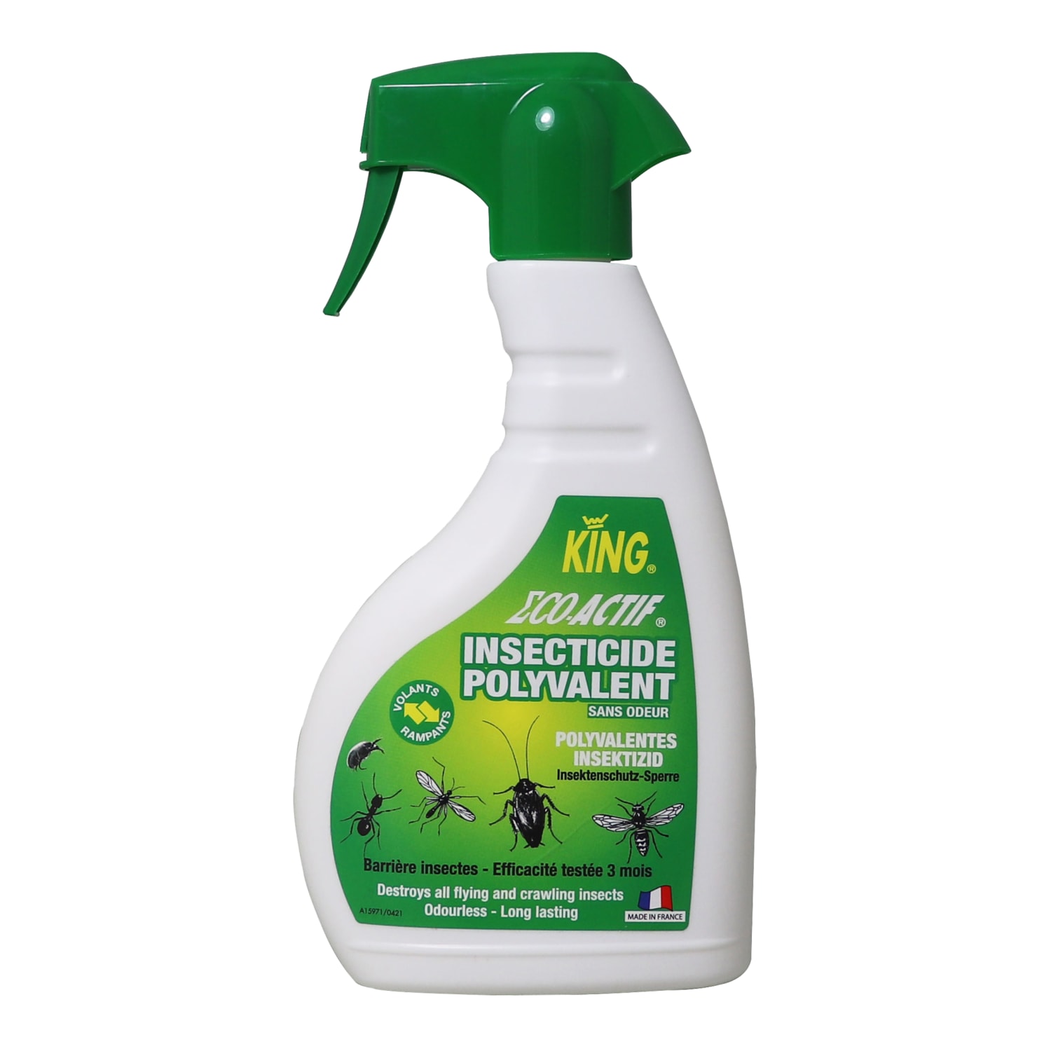 King insecticide polyvalent King pulvérisateur de 500ml photo du produit