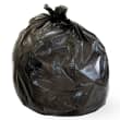 Sac plastique PE BD 50L noir 22µm NF Jet'Sac photo du produit