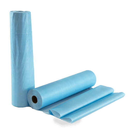 Drap d'examen rouleau Paredes pure ouate bleue plastifié 96 formats 50 x 114 cm photo du produit front L