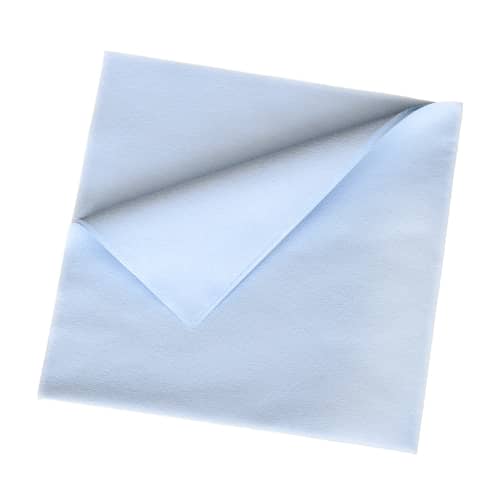 Essuyage microfibre recyclée NT100 Infinite bleu 36 x 40 cm Decitex photo du produit front L