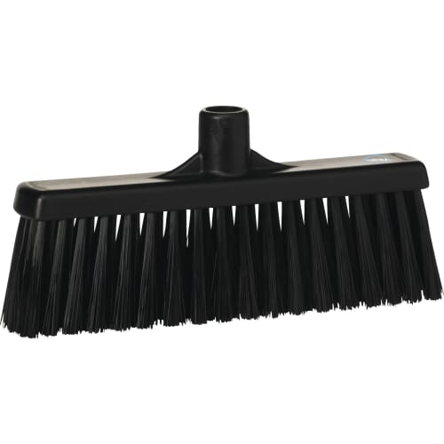 Balai fibres médium alimentaire PLP 31cm noir Vikan photo du produit front L