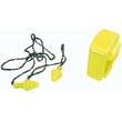 Bouchons d'oreilles réutilisables Coverguard BUP avec cordon élastomère jaune SNR 30 photo du produit