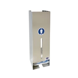 Distributeur inox de kits visiteurs Jurine