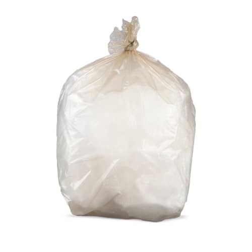 Sac poubelle PE BD 200L transparent 45µm sans lien Paredes photo du produit front L