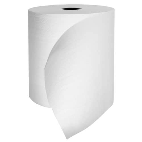 Essuie-mains rouleaux blanc 150m photo du produit front L