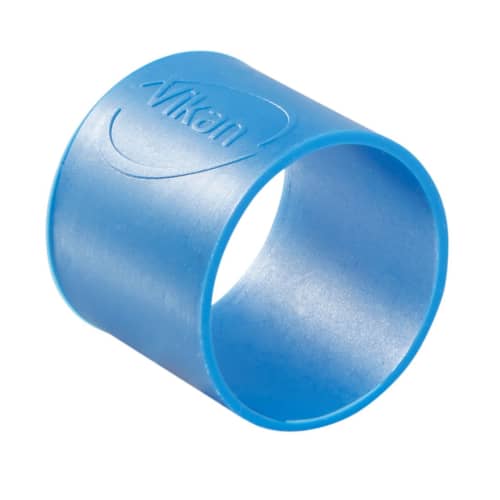 Collier d'identification caoutchouc Ø2,6cm bleu Vikan photo du produit front L