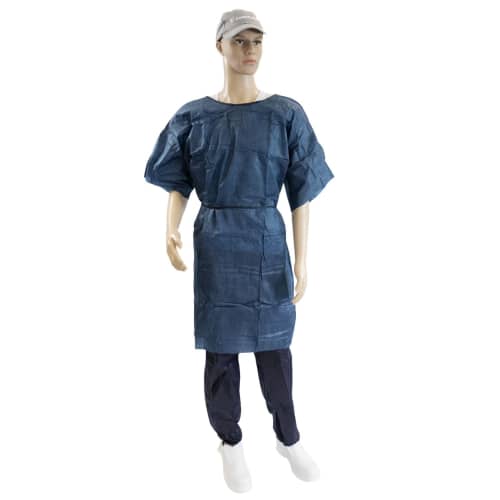Blouse d'opéré SMS bleu foncé taille L Paredes photo du produit front L