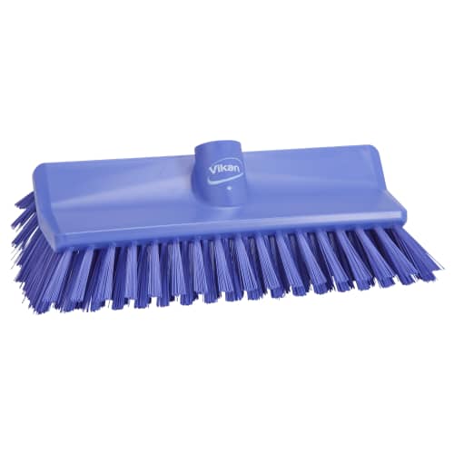 Balai lave-pont fibres médium alimentaire PLP 26,5cm violet Vikan photo du produit front L
