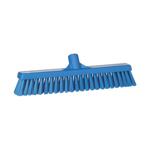 Balai fibres mixtes alimentaire PLP 41cm bleu Vikan photo du produit front L