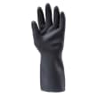 Gant de protection chimique Coverguard néoprène noir flocké coton 31cm taille 9 photo du produit back S