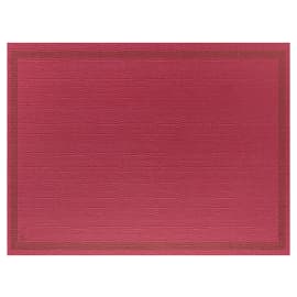 Set de table papier  30 x 40 cm olymia bordeaux FSC Manufacture de l'Éphémère