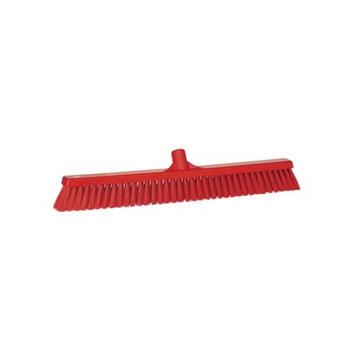 Balai fibres mixtes alimentaire PLP 61cm rouge Vikan photo du produit front L