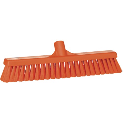 Balai fibres souples alimentaire PLP 41cm orange Vikan photo du produit front L