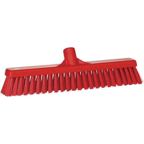 Balai fibres mixtes alimentaire PLP 41cm rouge Vikan photo du produit front L