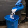 Seau gradué alimentaire PLP 12L bleu Vikan photo du produit back S