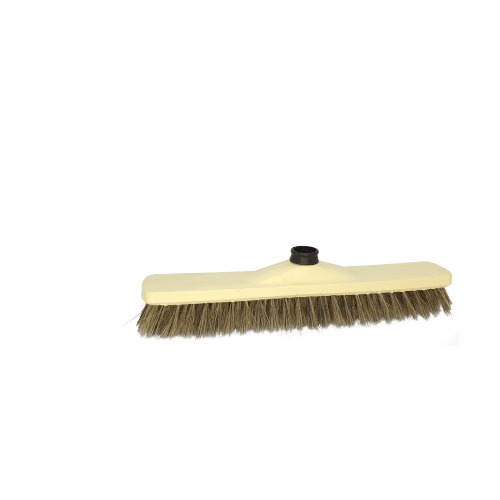 Balai droit soie grise 38 cm Brosserie Marchand photo du produit front L