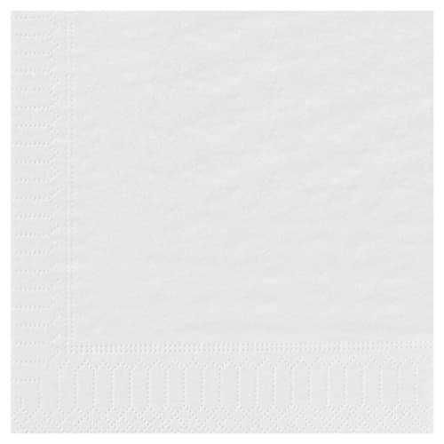 Serviette papier 24 x 24 cm  2 plis blanche Ecolabel Manufacture de l'Éphémère photo du produit front L