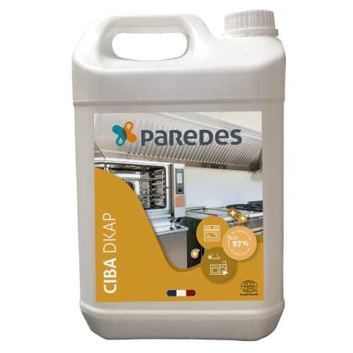 Décapant four Ecocert Paredes Ciba Dkap bidon de 5L photo du produit front L