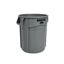 Collecteur résine Brute® avec conduits d'aération 76L gris Rubbermaid