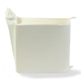 Essuyage non tissé blanc 23 x 23 cm Sidji