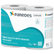 Papier toilette petit rouleau 500 feuilles Ecolabel blanc 9,6 x 11 cm Paredes photo du produit side S