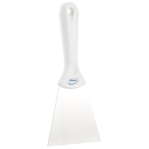 Grattoir à main alimentaire inox PLP 10cm blanc Vikan photo du produit front L